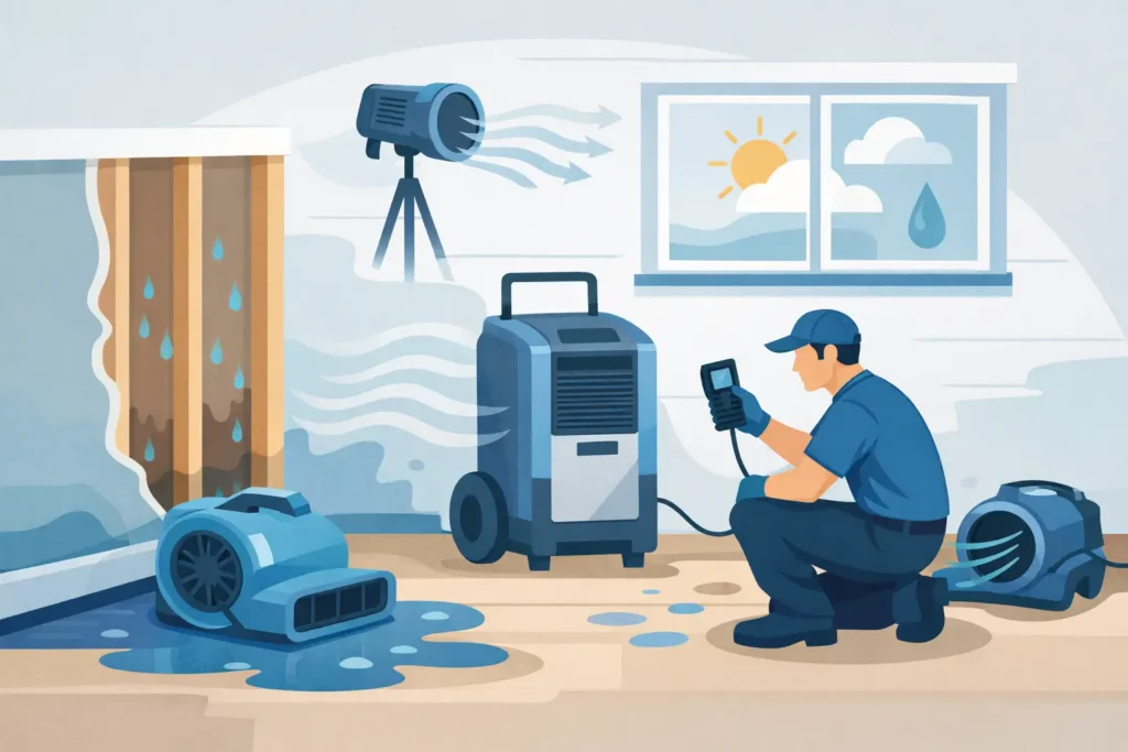 What the Structural Drying Process Involves