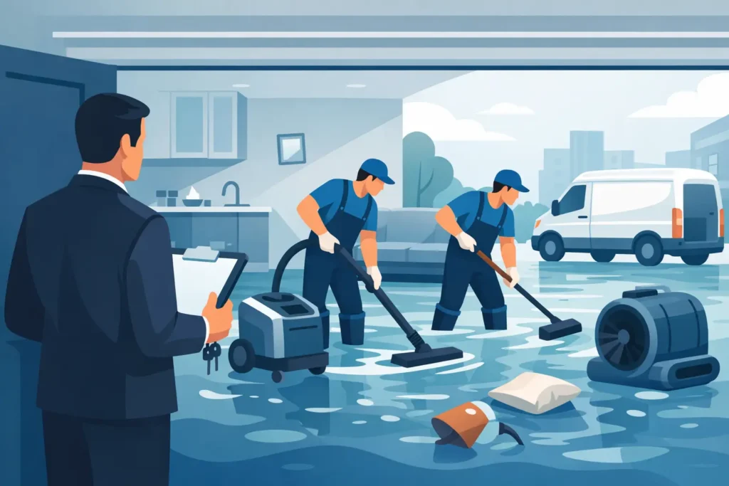 A Landlord Flood Cleanup Service That Acts Fast