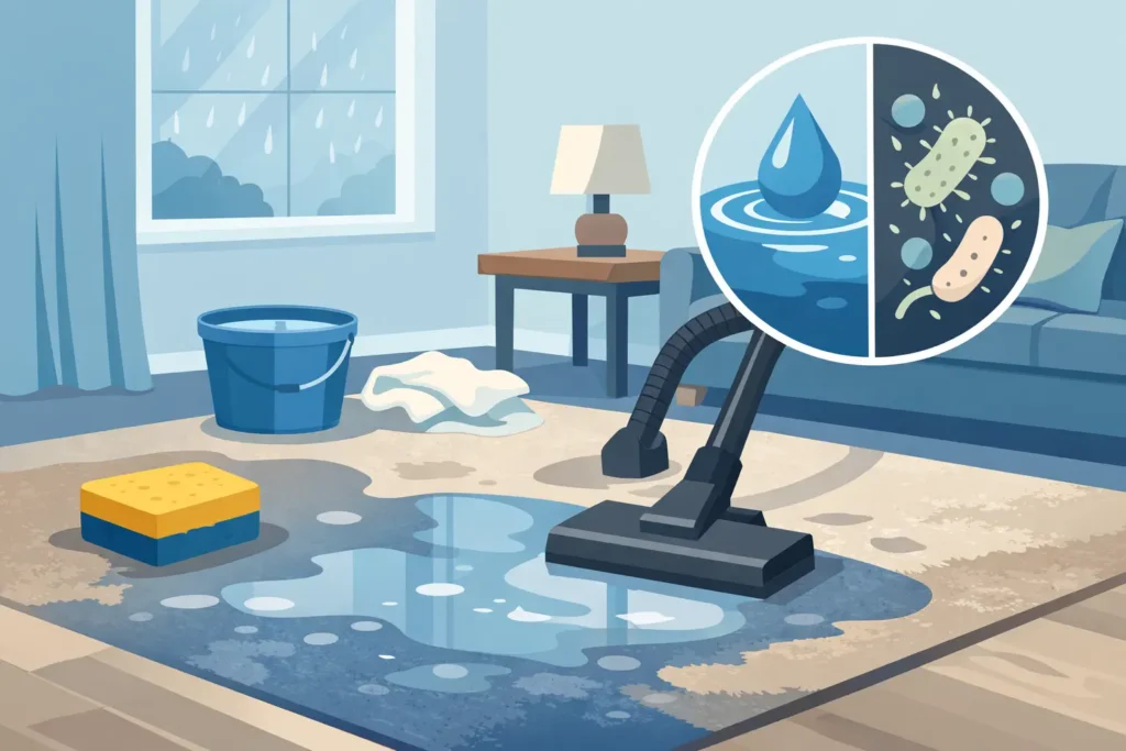 Can Wet Carpet Be Saved? What to Do First