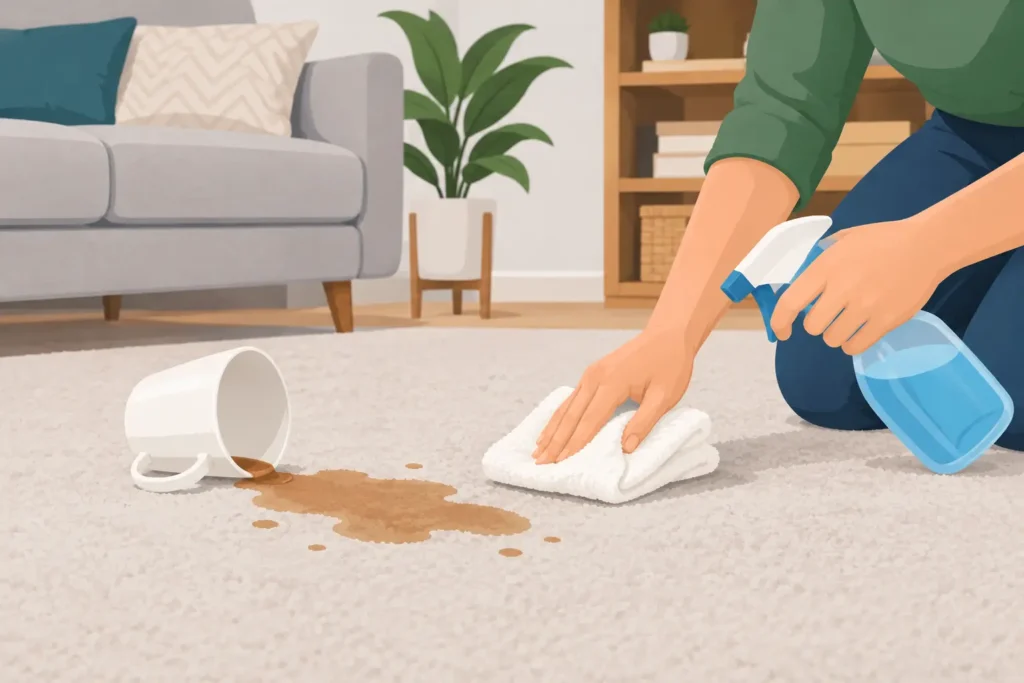Carpet Stains: What to Do Before They Set