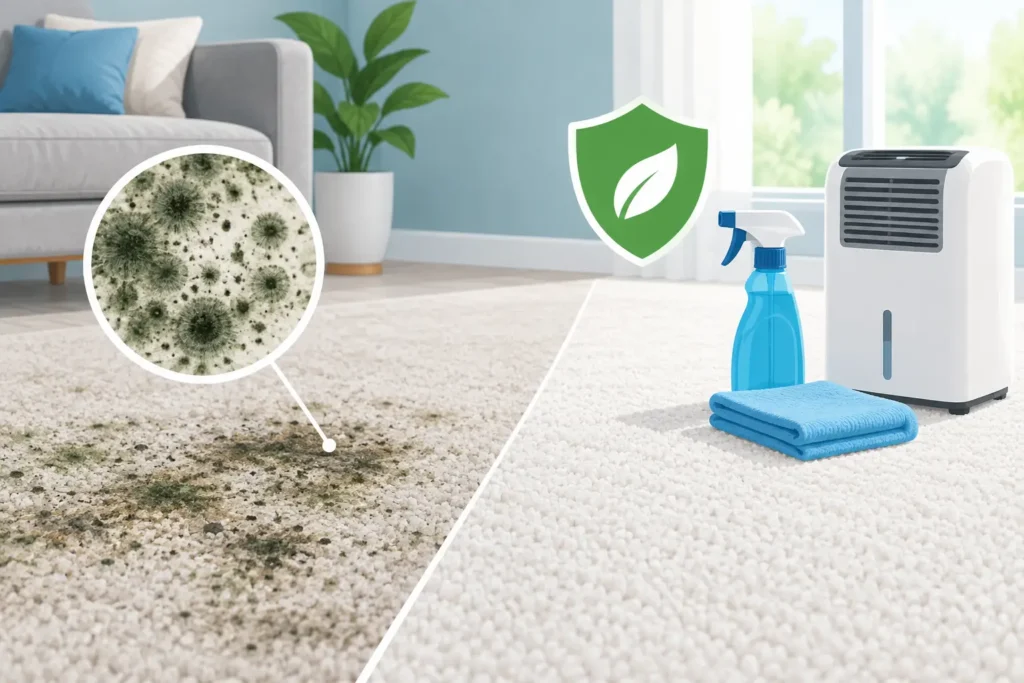 How to Stop Carpet Mildew Before It Spreads