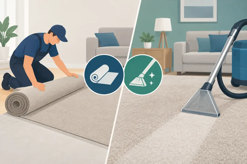 Carpet Replacement Versus Restoration Explained