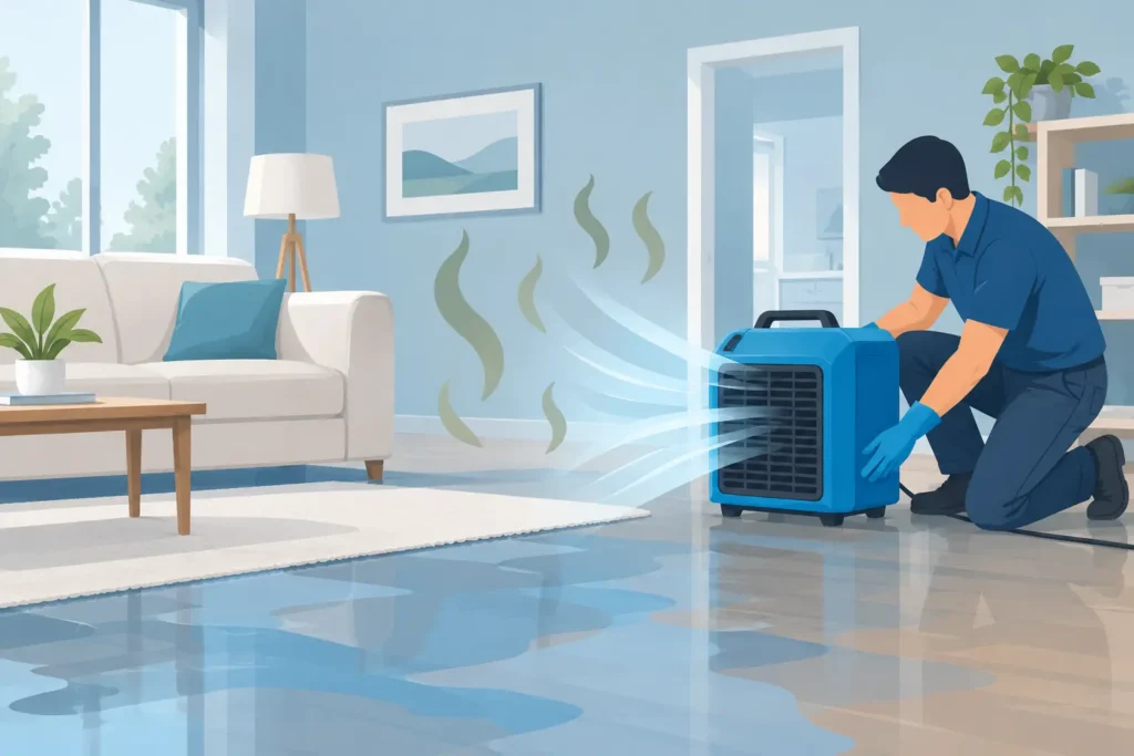 How to Remove Flood Odors Before They Set In